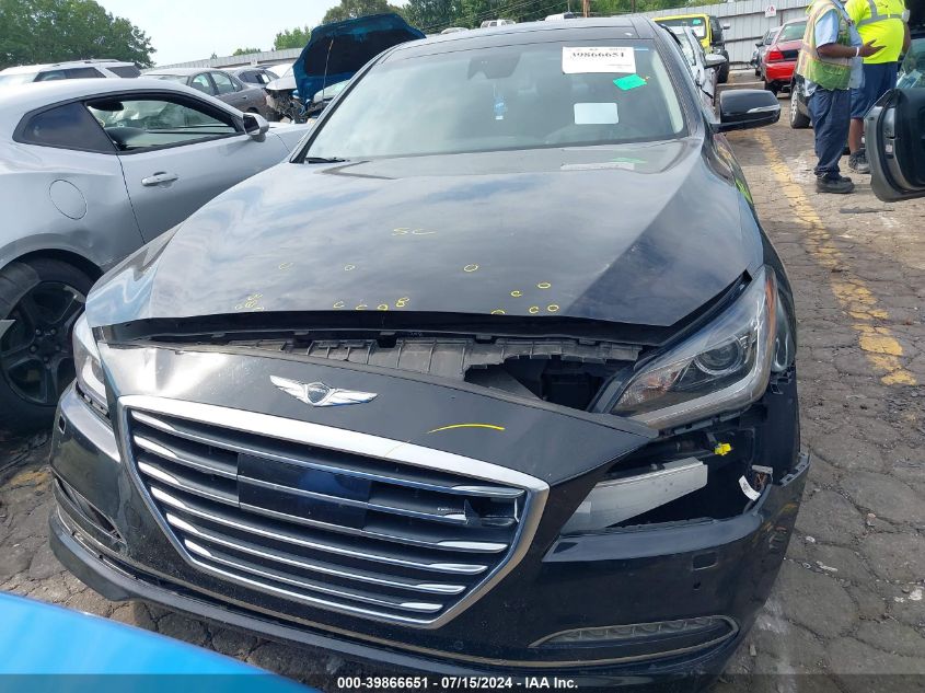 2017 Genesis G80 3.8 VIN: KMHGN4JE3HU187087 Lot: 39866651