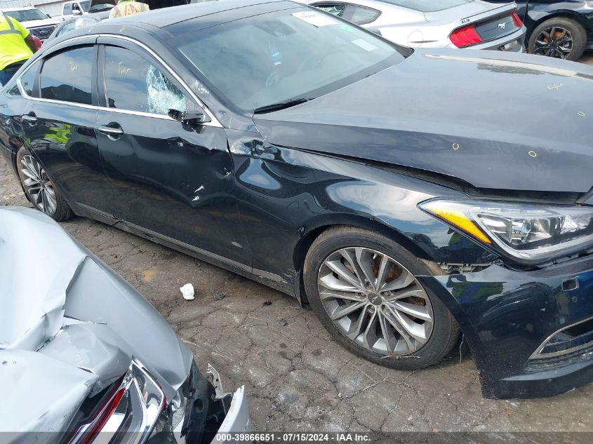 2017 Genesis G80 3.8 VIN: KMHGN4JE3HU187087 Lot: 39866651