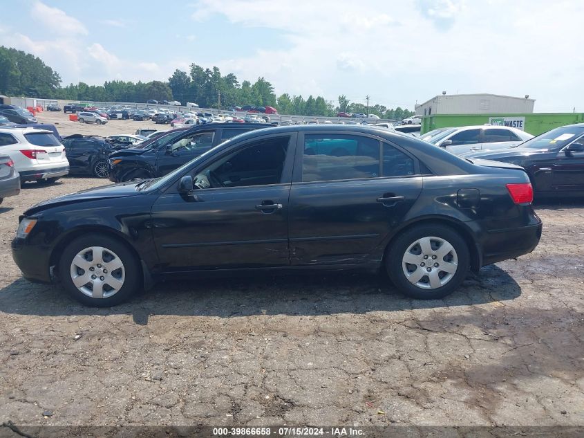 2009 Hyundai Sonata Gls VIN: 5NPET46C09H540437 Lot: 39866658