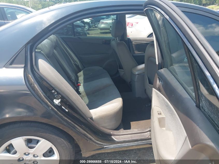 5NPET46C09H540437 2009 Hyundai Sonata Gls