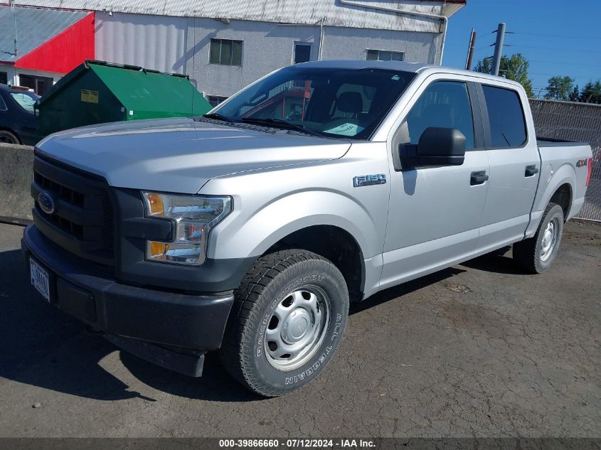 2017 Ford F-150 Xl VIN: 1FTEW1EF1HKE26173 Lot: 39866660