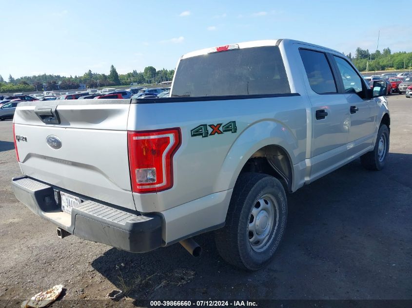 2017 Ford F-150 Xl VIN: 1FTEW1EF1HKE26173 Lot: 39866660