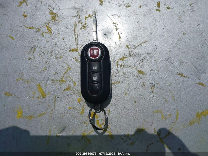 2013 Fiat 500 Sport VIN: 3C3CFFBR3DT674327 Lot: 39866673