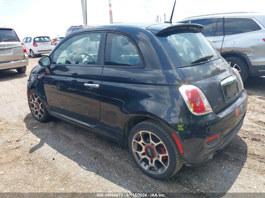 2013 Fiat 500 Sport VIN: 3C3CFFBR3DT674327 Lot: 39866673