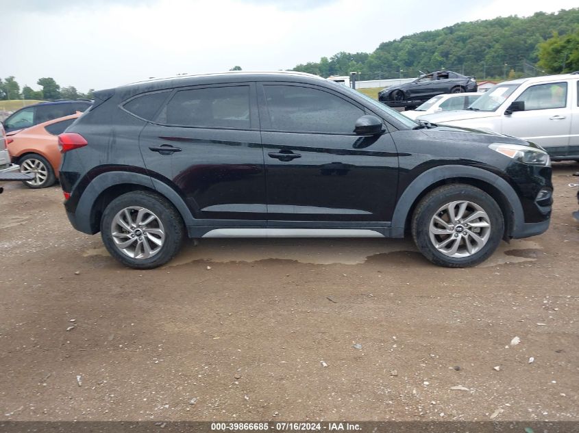 2018 Hyundai Tucson Sel VIN: KM8J33A40JU808403 Lot: 39866685