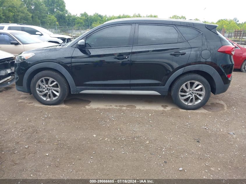 2018 Hyundai Tucson Sel VIN: KM8J33A40JU808403 Lot: 39866685