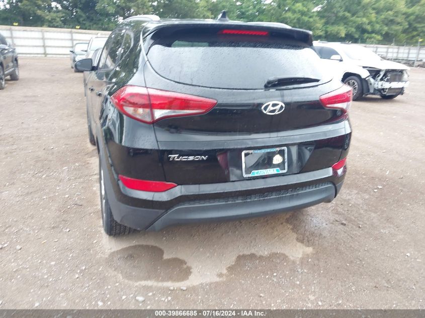 2018 Hyundai Tucson Sel VIN: KM8J33A40JU808403 Lot: 39866685