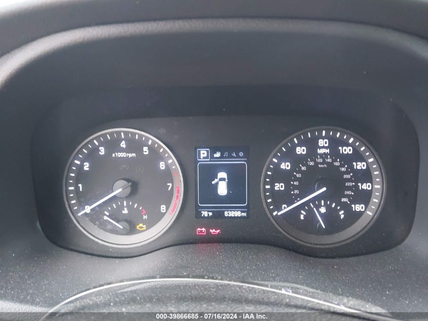 2018 Hyundai Tucson Sel VIN: KM8J33A40JU808403 Lot: 39866685