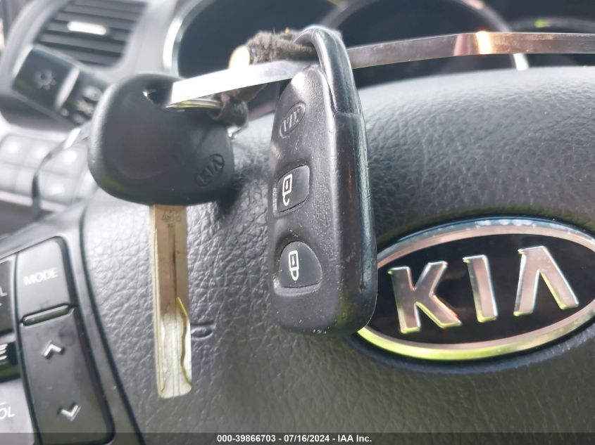 2013 Kia Sorento Lx VIN: 5XYKT4A22DG315115 Lot: 39866703