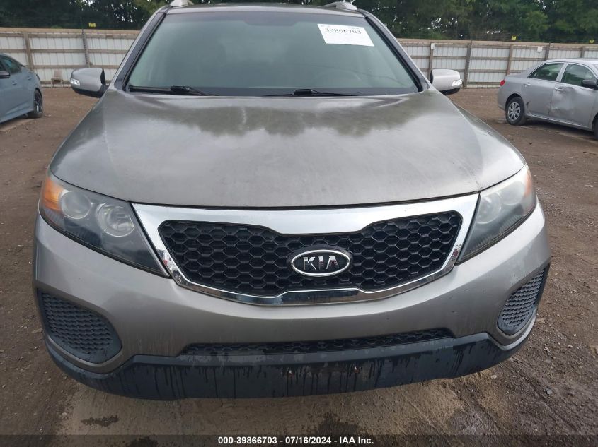 2013 Kia Sorento Lx VIN: 5XYKT4A22DG315115 Lot: 39866703