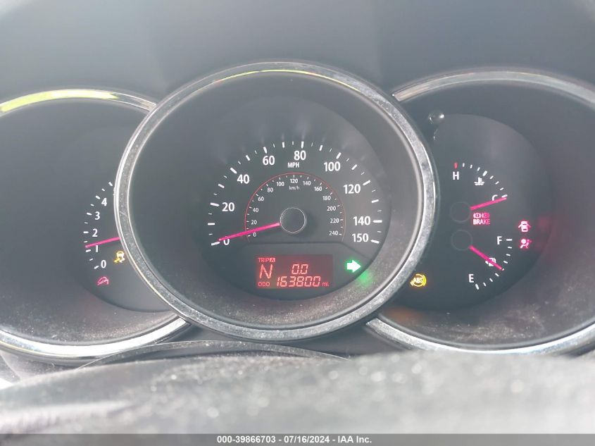 2013 Kia Sorento Lx VIN: 5XYKT4A22DG315115 Lot: 39866703