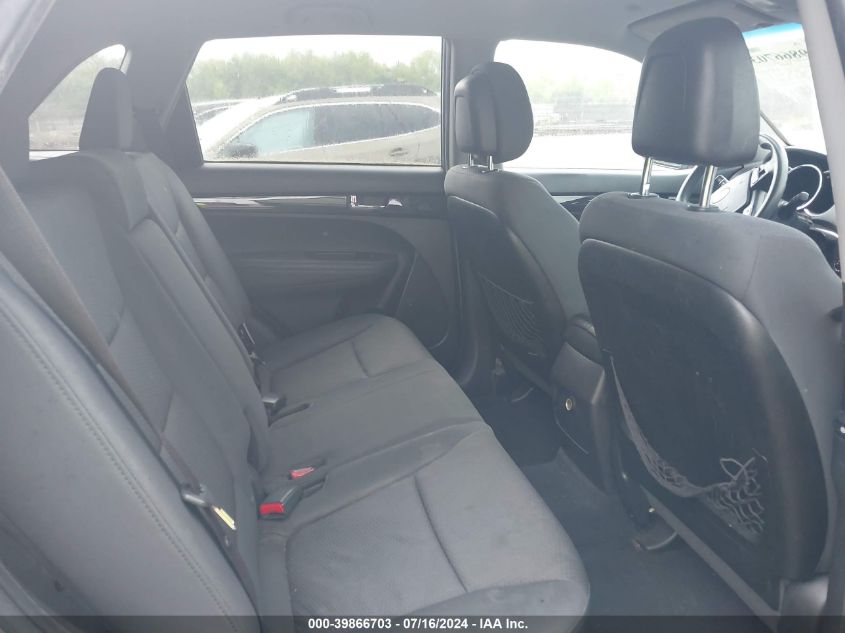 2013 Kia Sorento Lx VIN: 5XYKT4A22DG315115 Lot: 39866703