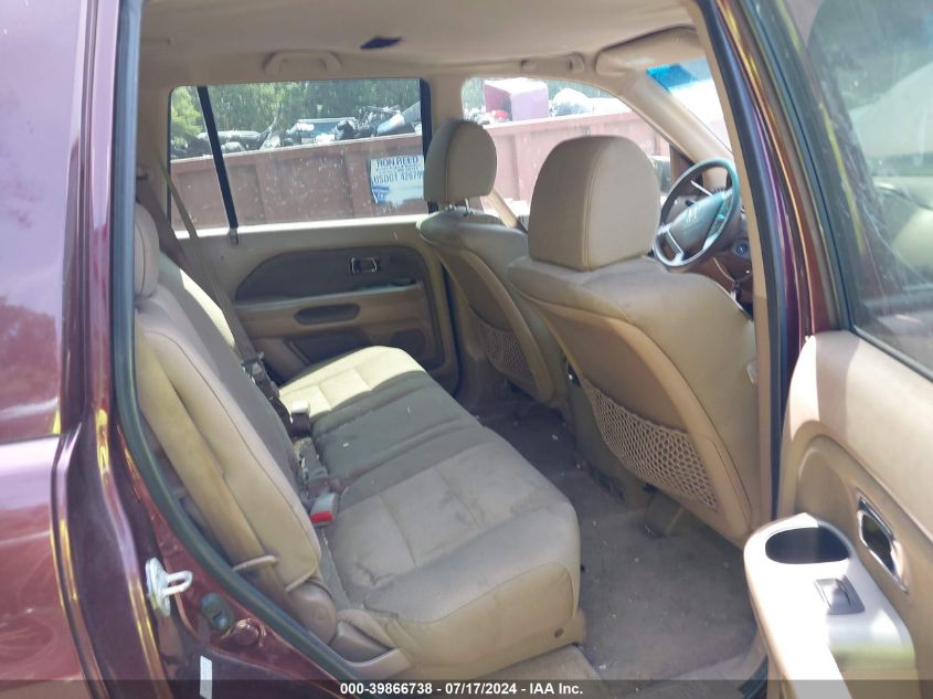 2007 Honda Pilot Lx VIN: 5FNYF18157B010670 Lot: 39866738