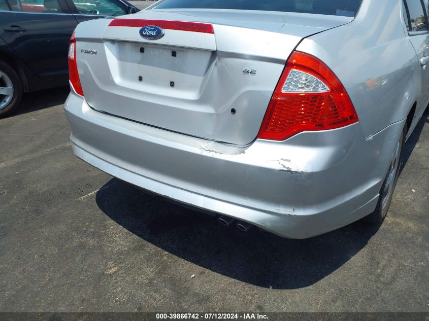 2010 Ford Fusion Se VIN: 3FAHP0HA9AR184180 Lot: 39866742