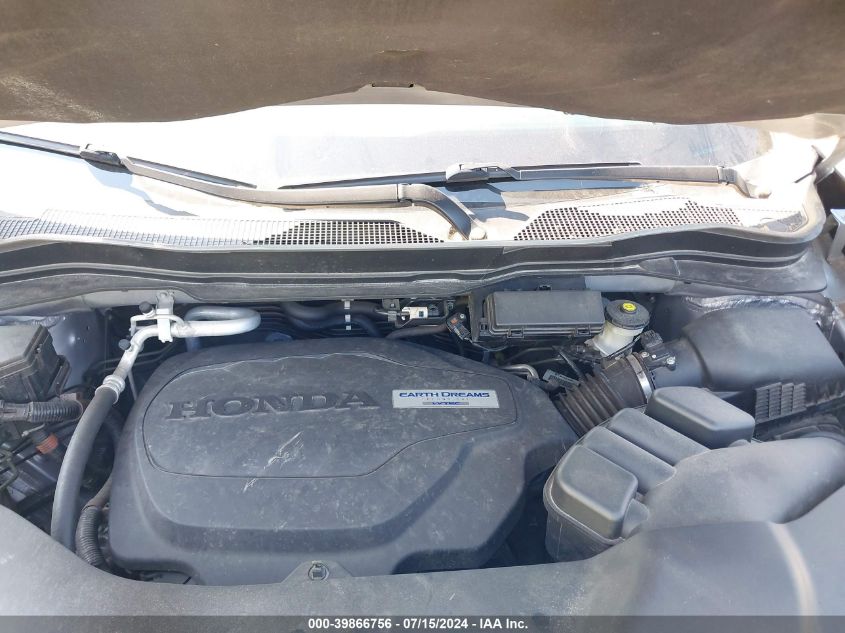 2017 Honda Pilot Elite VIN: 5FNYF6H09HB048795 Lot: 39866756