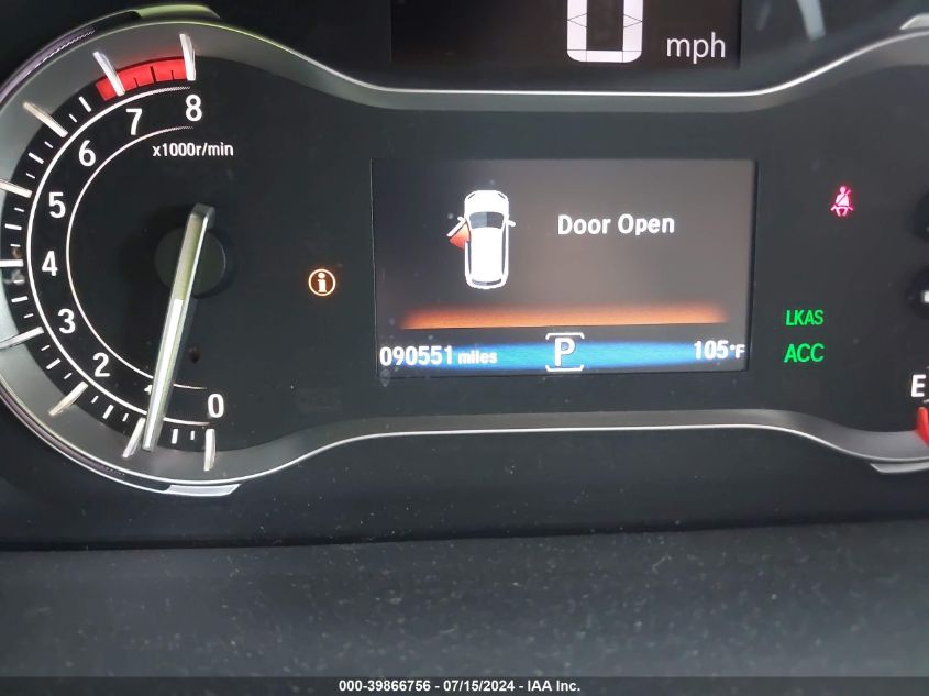 2017 Honda Pilot Elite VIN: 5FNYF6H09HB048795 Lot: 39866756