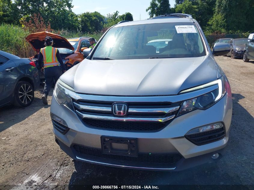 2017 Honda Pilot Elite VIN: 5FNYF6H09HB048795 Lot: 39866756