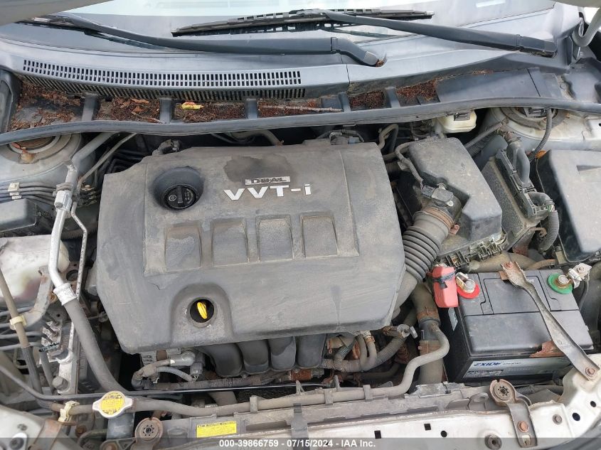 2010 Toyota Corolla Le VIN: 2T1BU4EE6AC224986 Lot: 39866759