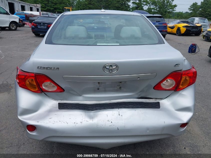 2010 Toyota Corolla Le VIN: 2T1BU4EE6AC224986 Lot: 39866759