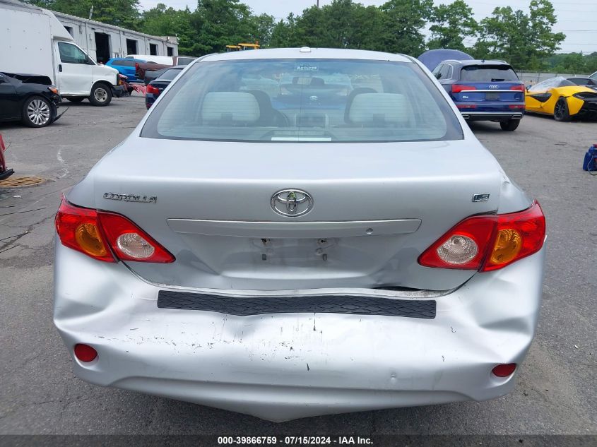 2010 Toyota Corolla Le VIN: 2T1BU4EE6AC224986 Lot: 39866759