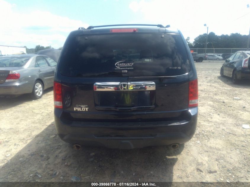 2012 Honda Pilot Ex-L VIN: 5FNYF3H61CB023241 Lot: 39866778
