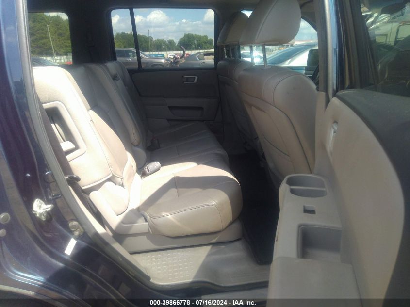 2012 Honda Pilot Ex-L VIN: 5FNYF3H61CB023241 Lot: 39866778