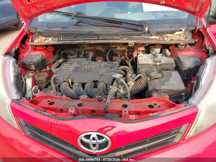 2014 Toyota Yaris L (Tmc/Cbu Plant) VIN: JTDKTUD36ED579748 Lot: 39866793