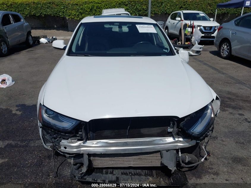 2014 Audi A4 2.0T Premium VIN: WAUFFAFL8EA082915 Lot: 39866829