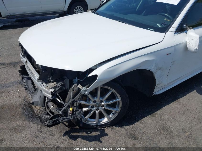 2014 Audi A4 2.0T Premium VIN: WAUFFAFL8EA082915 Lot: 39866829