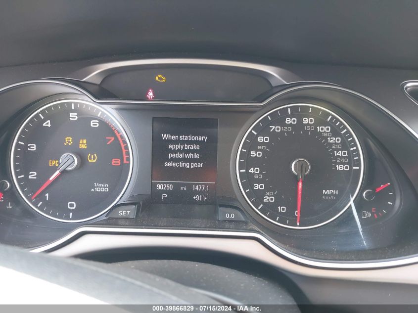 2014 Audi A4 2.0T Premium VIN: WAUFFAFL8EA082915 Lot: 39866829