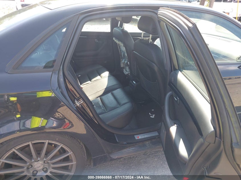 2007 Audi A4 2.0T VIN: WAUEF78E17A179664 Lot: 39866868