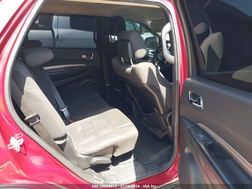 2014 Dodge Durango Sxt VIN: 1C4RDHAG6EC277618 Lot: 39866873