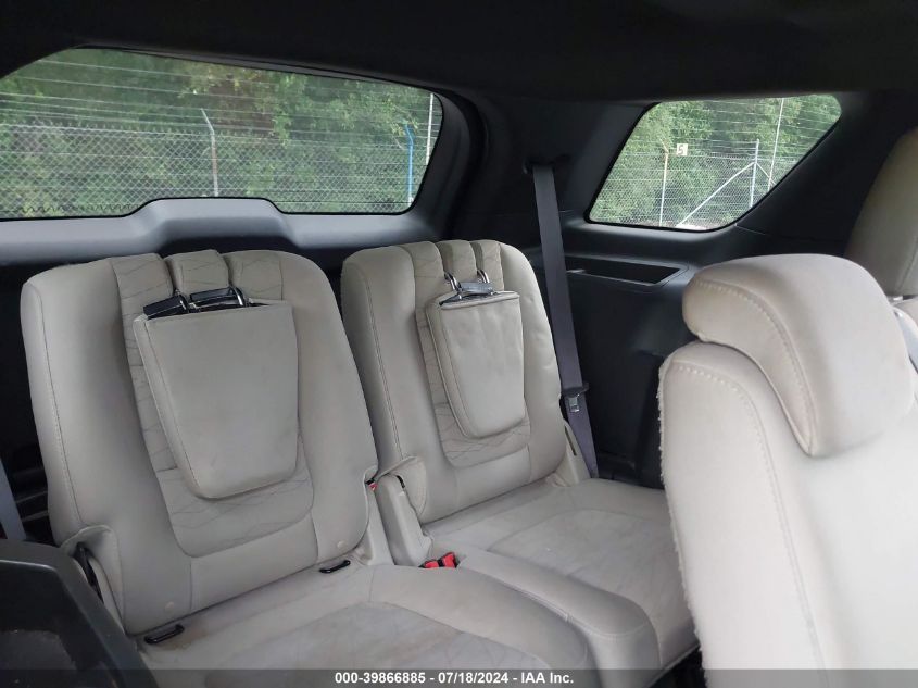 2013 Ford Explorer VIN: 1FM5K7B98DGC87391 Lot: 39866885