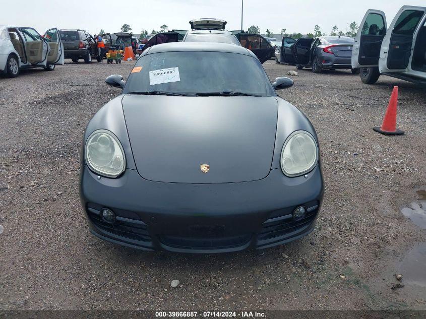 2007 Porsche Cayman VIN: WP0AA29817U760849 Lot: 39866887