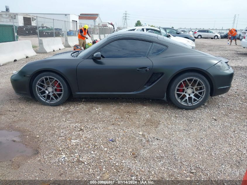 2007 Porsche Cayman VIN: WP0AA29817U760849 Lot: 39866887