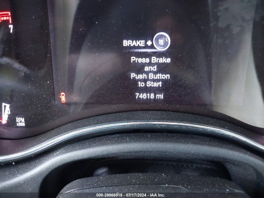 2017 DODGE DURANGO SXT RWD - 1C4RDHAG1HC703249