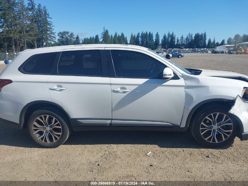 2016 Mitsubishi Outlander Se/Sel VIN: JA4AZ3A36GZ014215 Lot: 39866919