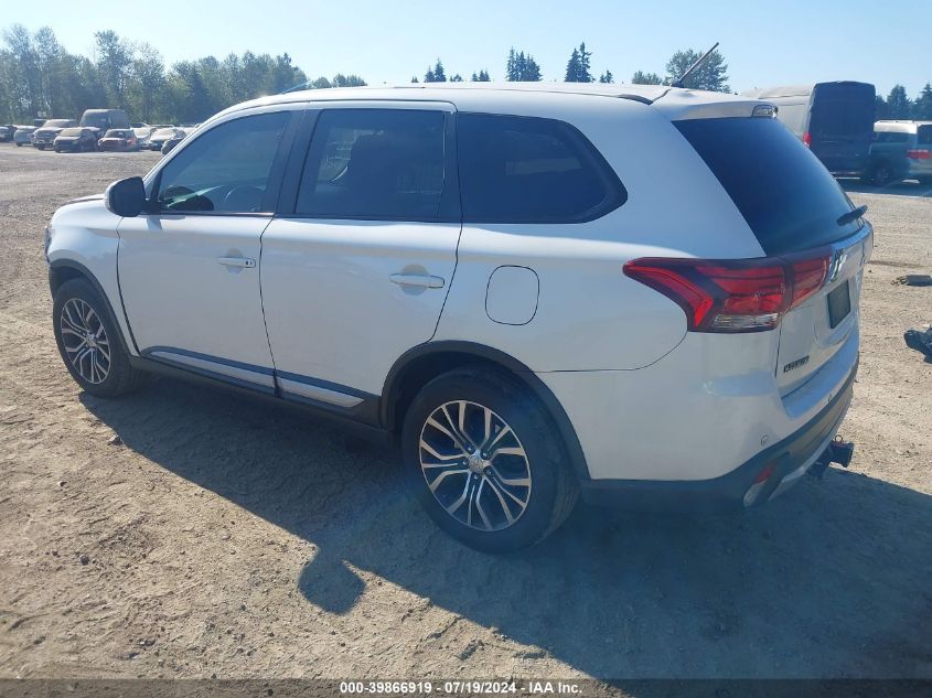 2016 Mitsubishi Outlander Se/Sel VIN: JA4AZ3A36GZ014215 Lot: 39866919