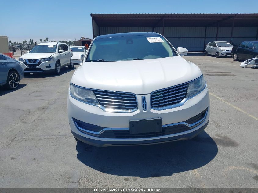 2018 Lincoln Mkx Reserve VIN: 2LMPJ6LR0JBL35140 Lot: 39866927