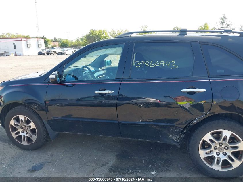 2008 Acura Mdx VIN: 2HNYD28228H502437 Lot: 39866943