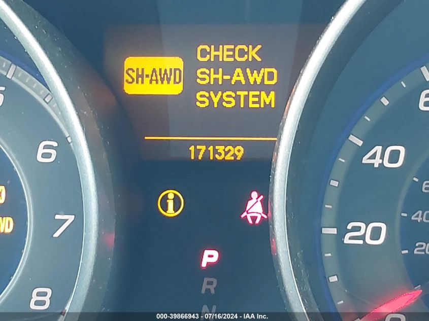 2008 Acura Mdx VIN: 2HNYD28228H502437 Lot: 39866943