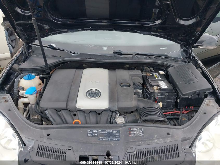 2009 Volkswagen Rabbit S VIN: WVWAA71K69W087228 Lot: 39866948