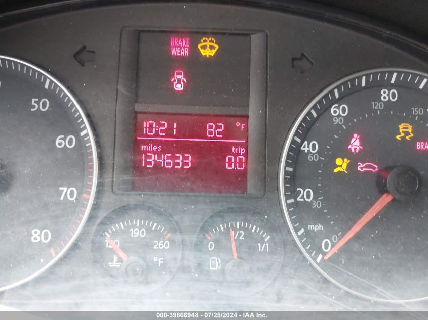 2009 Volkswagen Rabbit S VIN: WVWAA71K69W087228 Lot: 39866948