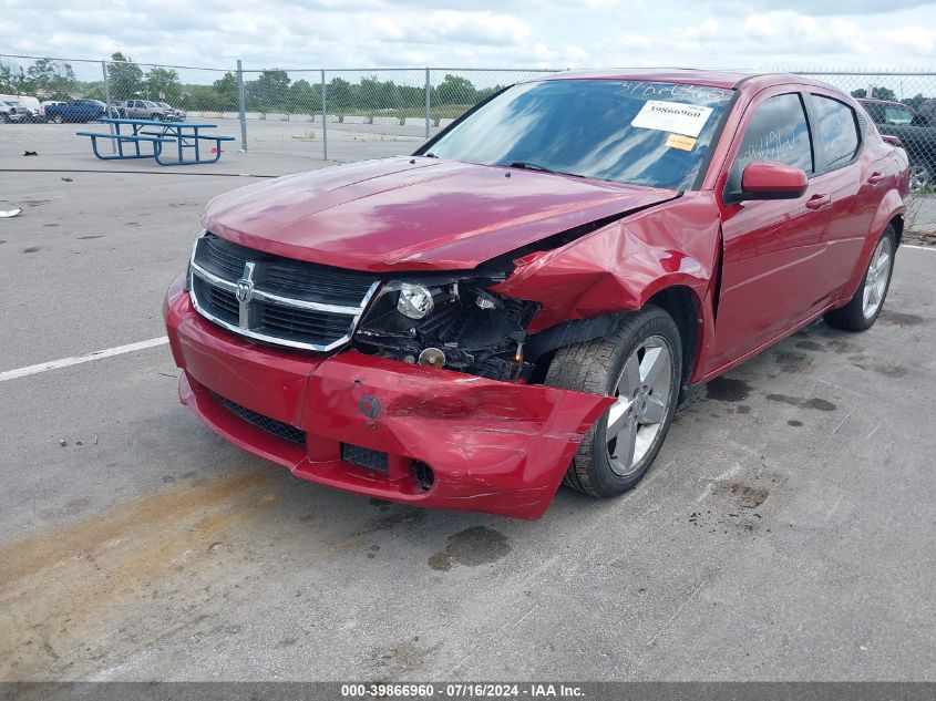 1B3CC5FV9AN161778 2010 Dodge Avenger R/T