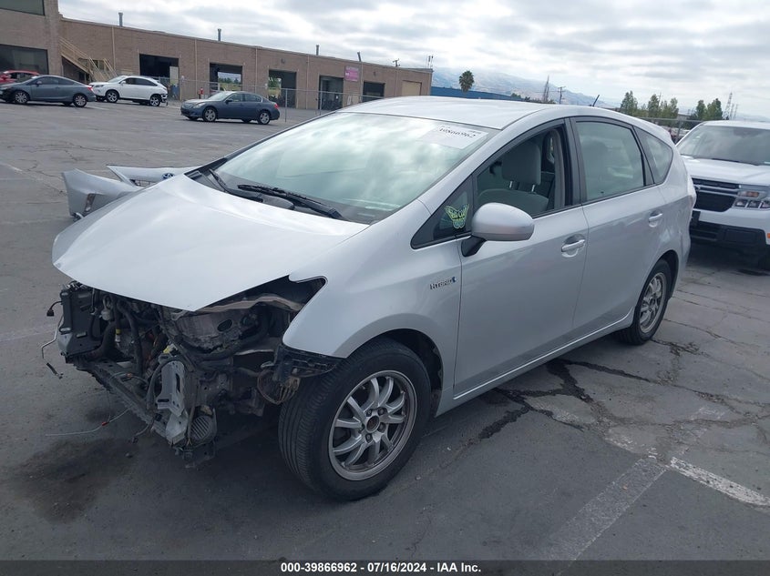 2012 Toyota Prius V Three VIN: JTDZN3EU1C3070969 Lot: 39866962