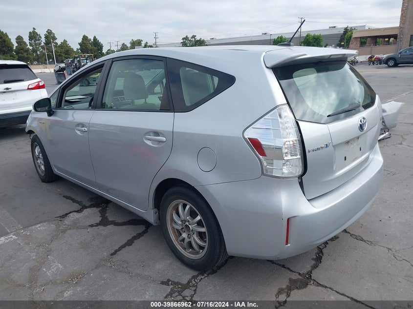 2012 Toyota Prius V Three VIN: JTDZN3EU1C3070969 Lot: 39866962