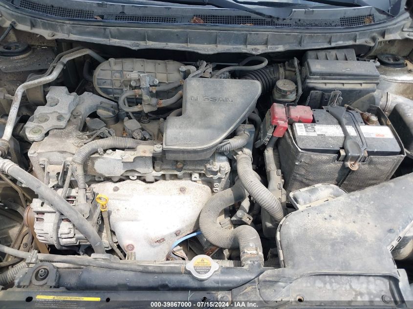 2014 Nissan Rogue Select S VIN: JN8AS5MV0EW203433 Lot: 39867000