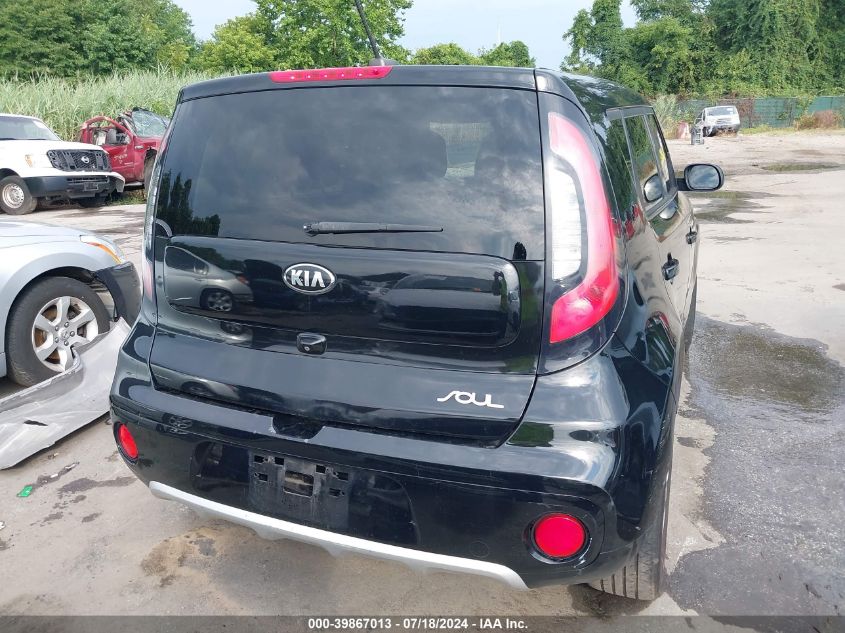 2018 Kia Soul + VIN: KNDJP3A53J7888571 Lot: 39867013