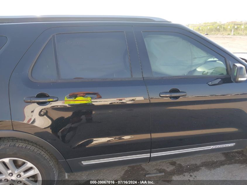 2017 Ford Explorer Xlt VIN: 1FM5K7D89HGB90002 Lot: 39867016