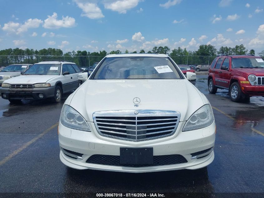 2013 Mercedes-Benz S 550 VIN: WDDNG7DB8DA506848 Lot: 39867018